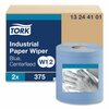 Tork Tork Industrial Wiper Blue W1/W2, Centerfeed, 2 x 375 Sheets, 13244101 13244101